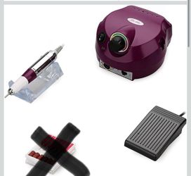 Belle Electric Nail Drill Professional 30000RPM Nail Drill Machine Nail File Manicure Drill E File Nail Drill Set for Acrylic Gel Nails