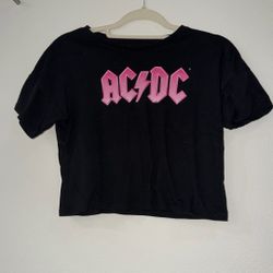 ACDC Cropped Tee