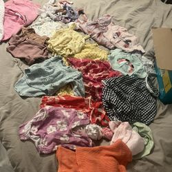 Lot Of Girls Clothing NB - 9 Months 