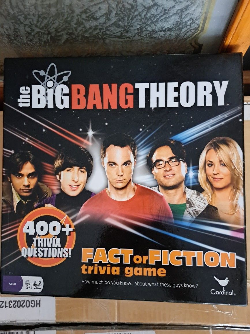 The big bang theory trivia game show