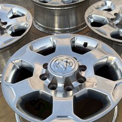 Free Delivery (4) OEM Wheels Rims Dodge Ram 2500 3500 2015-2018 5XV56AAAAA Polished 2577