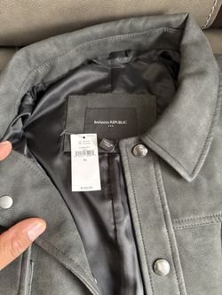 Trucker black Wash Jacket