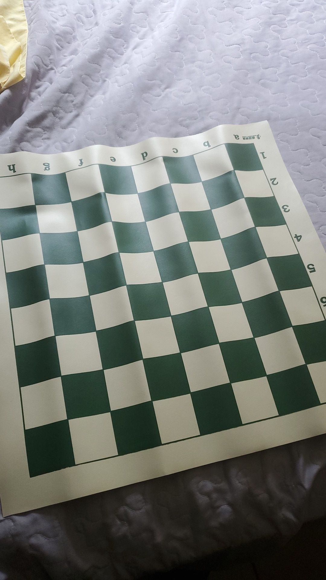 Chess Plastic Mat: to go mat