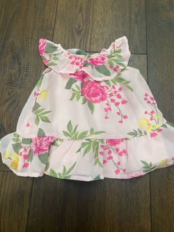 Girls flower dress size 0/3 months by Children’s place #13