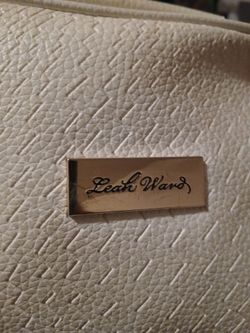 New off white LEAH WARD purse