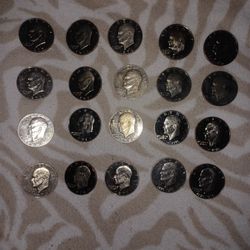 Proof "Ikes" All Mint Marked (S)