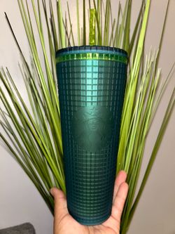 Starbucks Mountain Dew green venti grid cold cup