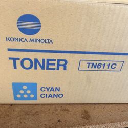 Konica Mintola Toner TN611C Cyan Ciano