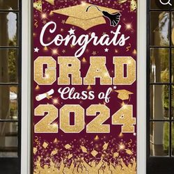 Graduation banners and table runner