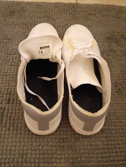 Sz 13 Shoes (Greats) White Canvas
