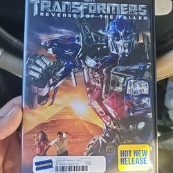 Transformers Dvd  / Blockbuster Label