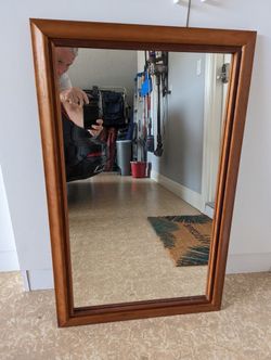 Cherry Frame Mirror 22x34