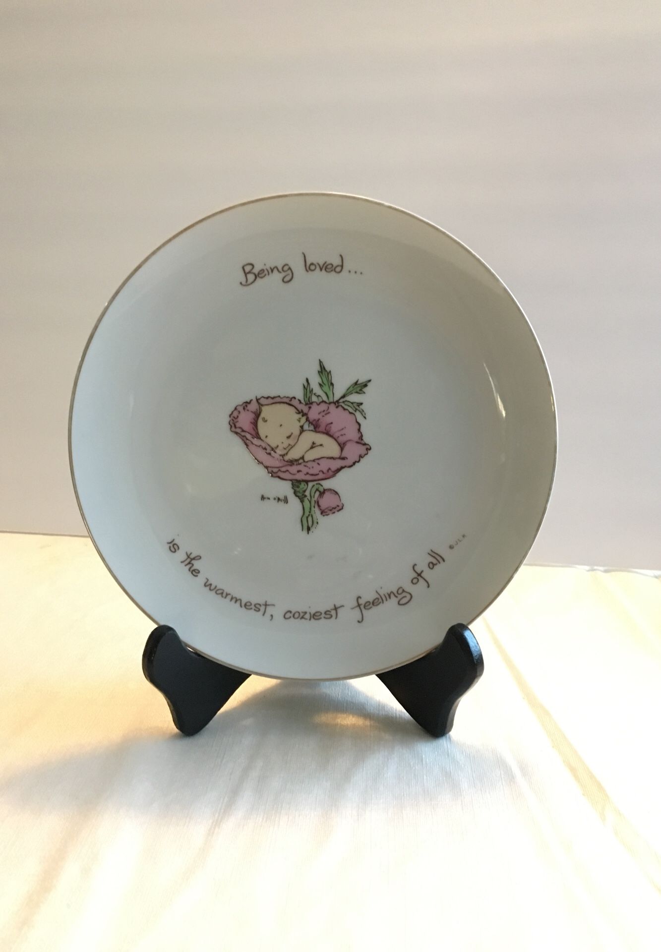 Kewpie Collectible Plate