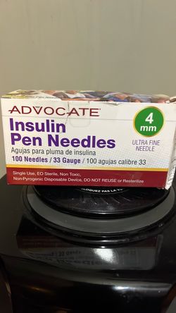 Insulin pen needles