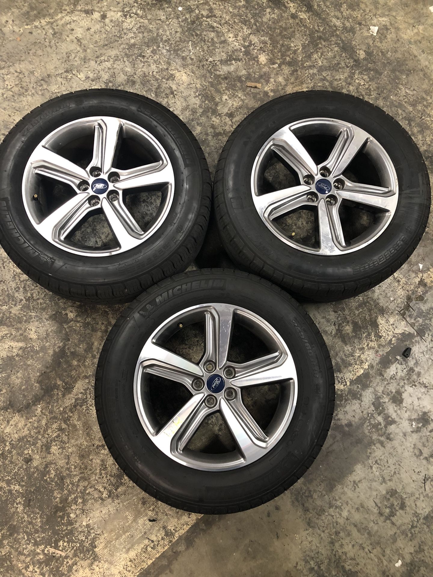 Ford Edge Rims Wheels Tiers 245 60 18