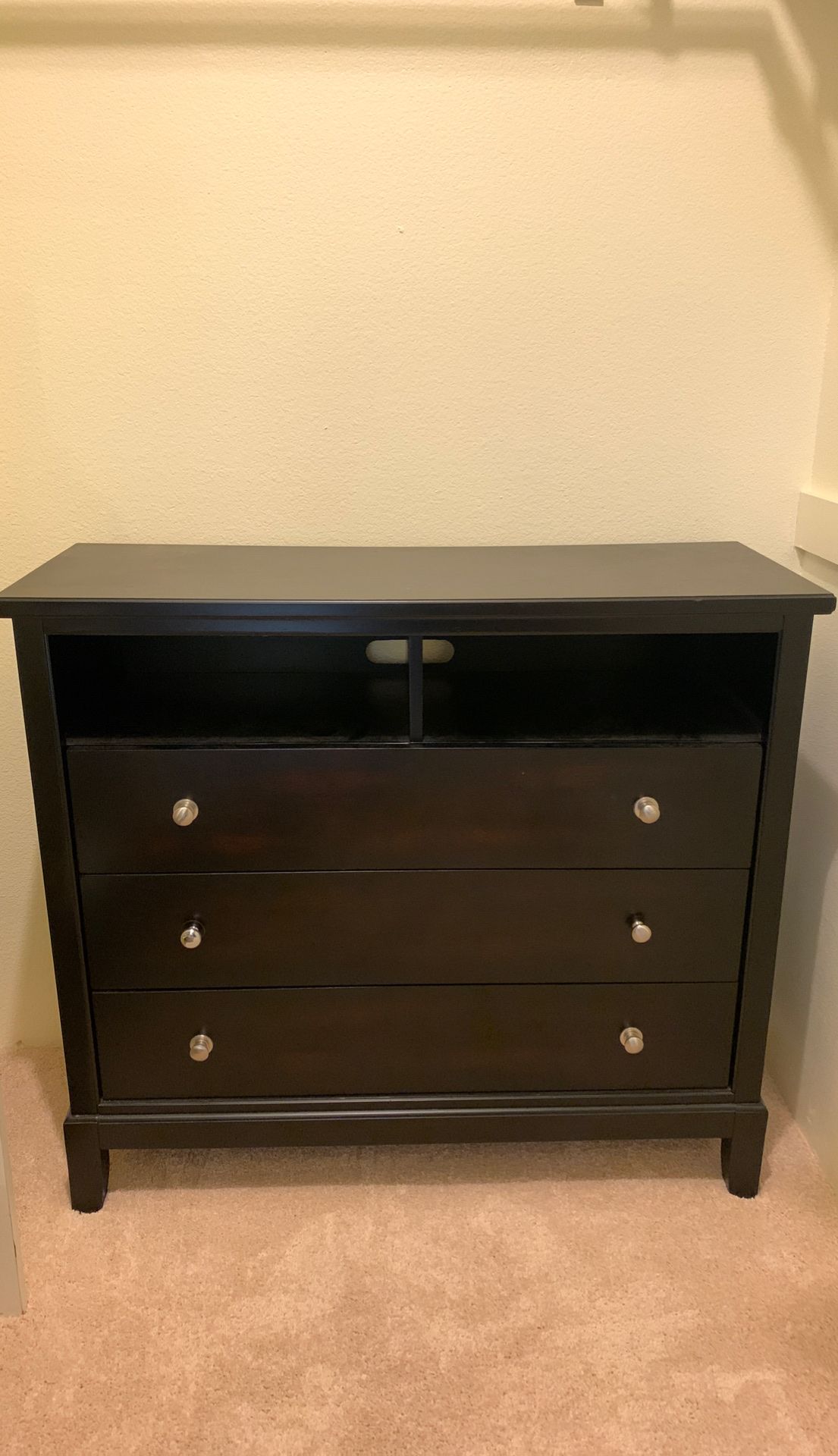 Wood TV stand/chest/drawer