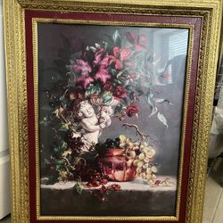 A very Beautiful flower picture. Size: 30.5" x 24.5"