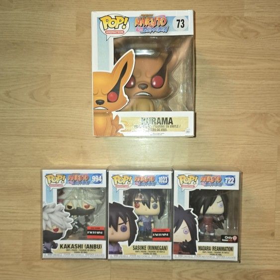 Naruto Funko Pop Lot
