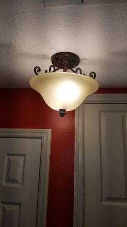 Flush mount lamp!