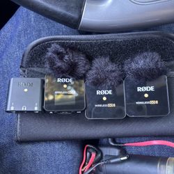 Rode Wireless Mic And Transmitter 3 Pack