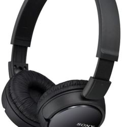Sony ZX Series Wired On-Ear Headphones, Black MDR-ZX110