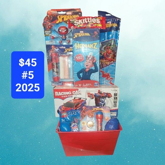 Spiderman Easter Basket
