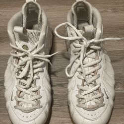 Nike Air Foamposite One Shoes Men’s Size 12 US Sneakers White Out 314996-100