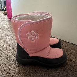 Little Girl Snow Boots 