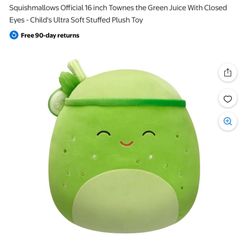 squishmellow green juice 