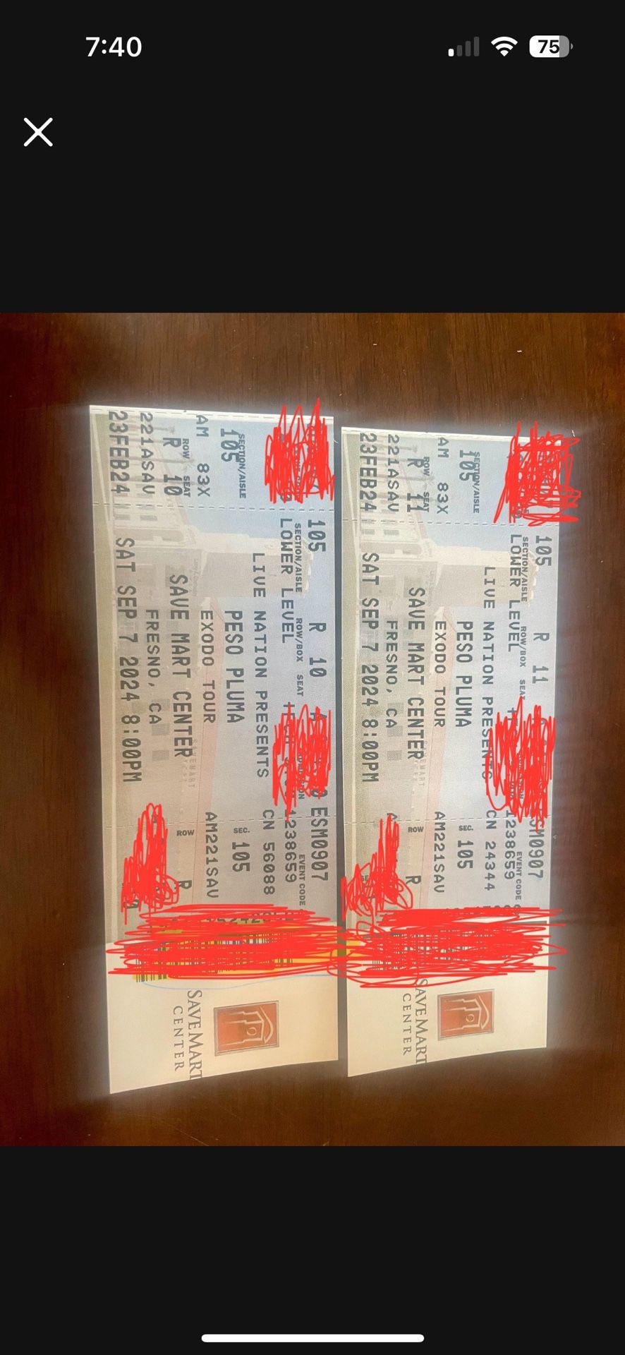 Peso Puma 2 Tickets Savemart Center