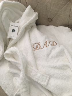 Men’s Terry Bathrobe XXL New
