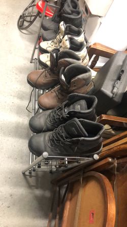 Shoes and sneakers and workboots good Condition and good prices
