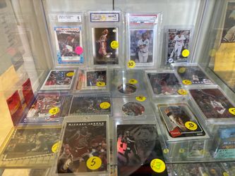 Michael Jordan cards, Other sports cards and Pokemon cards @ Classy Cactus in Justin