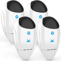2025 Upgraded Ultrasonic Pest Repeller, Pest Control for Mice, Mosquito, Ant, Roach, Insects, Spider, Rodent, Ant, Electronic Plug in Bug Repellent - 