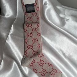 Long GG Beige Socks