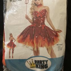 Hellfire Darling Costume