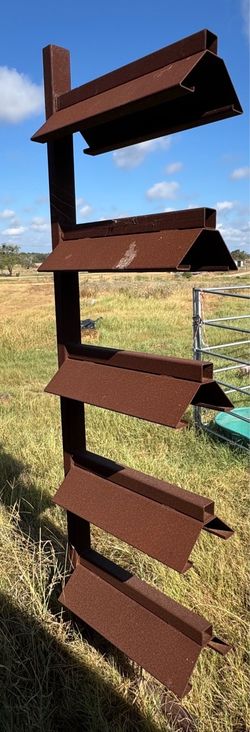Steel saddle rack 5 tier