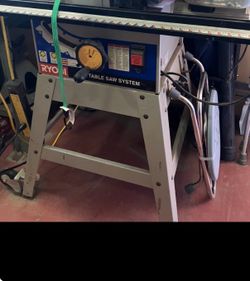 Ryobi 10” table saw