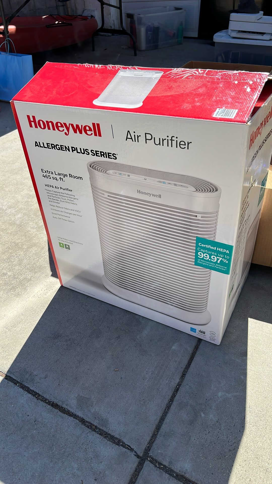 Honeywell Air Purifier $125
