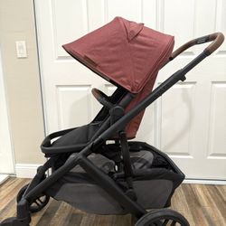 Uppababy Vista V2 Stroller – Lucy color (Excellent Condition) and Uppa baby Aria car seat