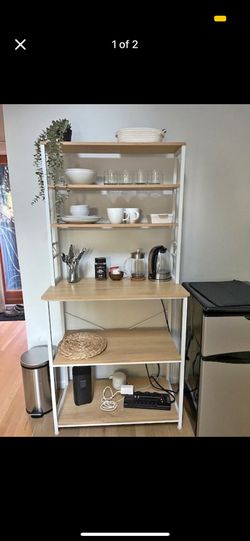 IKEA Kitchen Bakers Rack Shelving