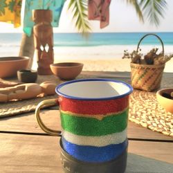4 Element Enamel Large Mug 