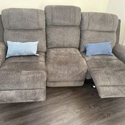Brooks Reclining Sofa and Love Seat