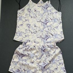 Women’s Clothes Shirts Bodysuit Silk Sleep Set Tops