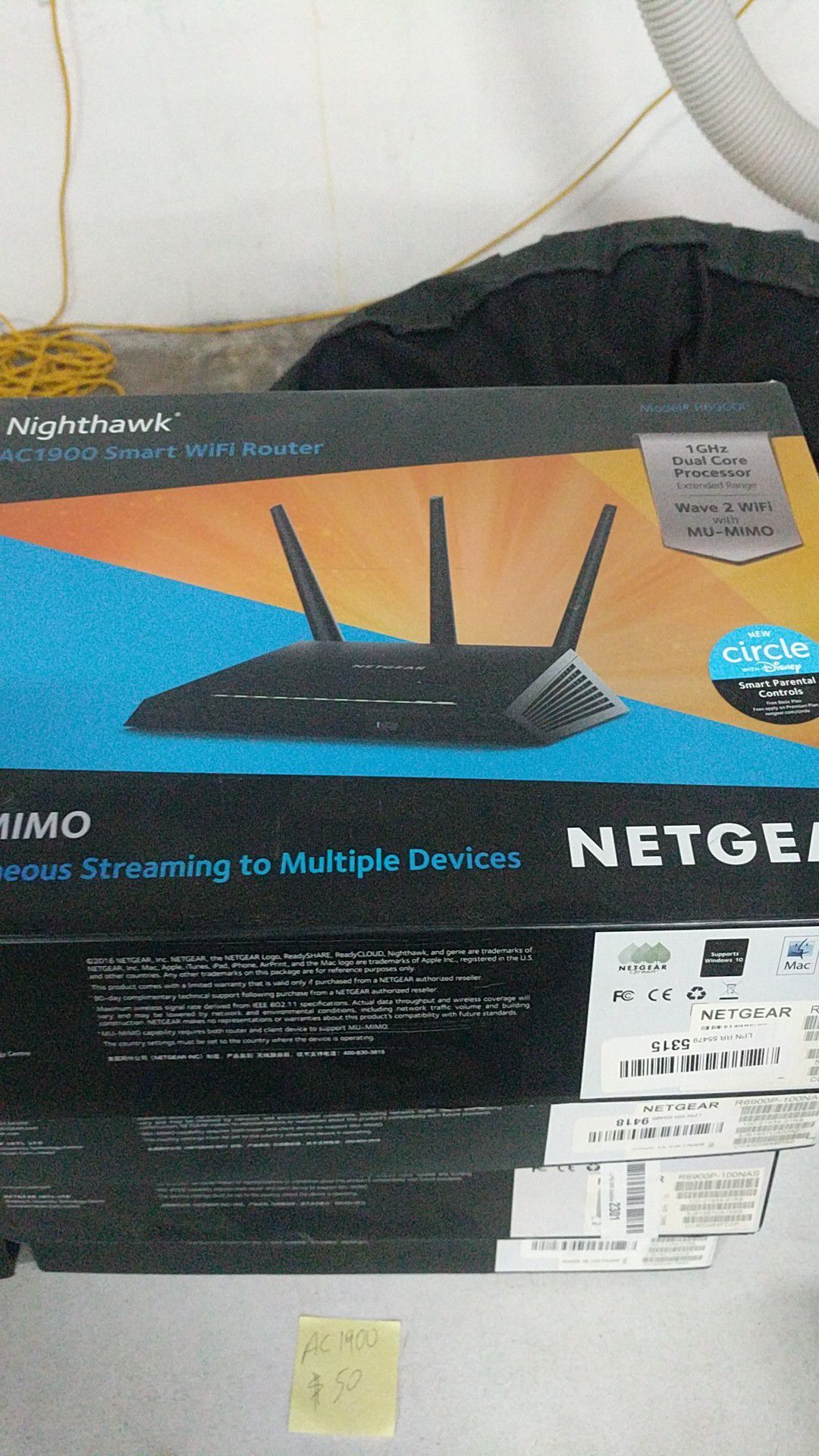 Netgear AC1900/R6900P smart wifi router