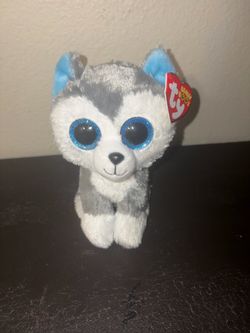 Ty Beanie Boos Slush The Husky Wolf
