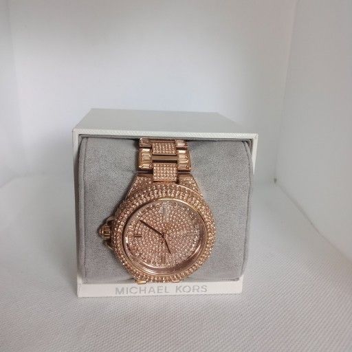 Womens Camille Rose Gold Michael Kors Watch 