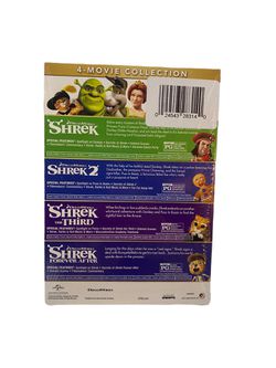 shrek 4 movie collection dvd sealed  Thumbnail