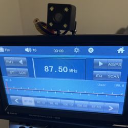 Estéreo De Pantalla Con Control Y Cámara De Reversa 