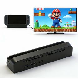 Switch Dock for Nintendo Switch 2,Portable Docking Stations Replacement with 4K@120Hz HDMI Output USB Port Type C Port for Nintendo Switch 2（Not Suppo